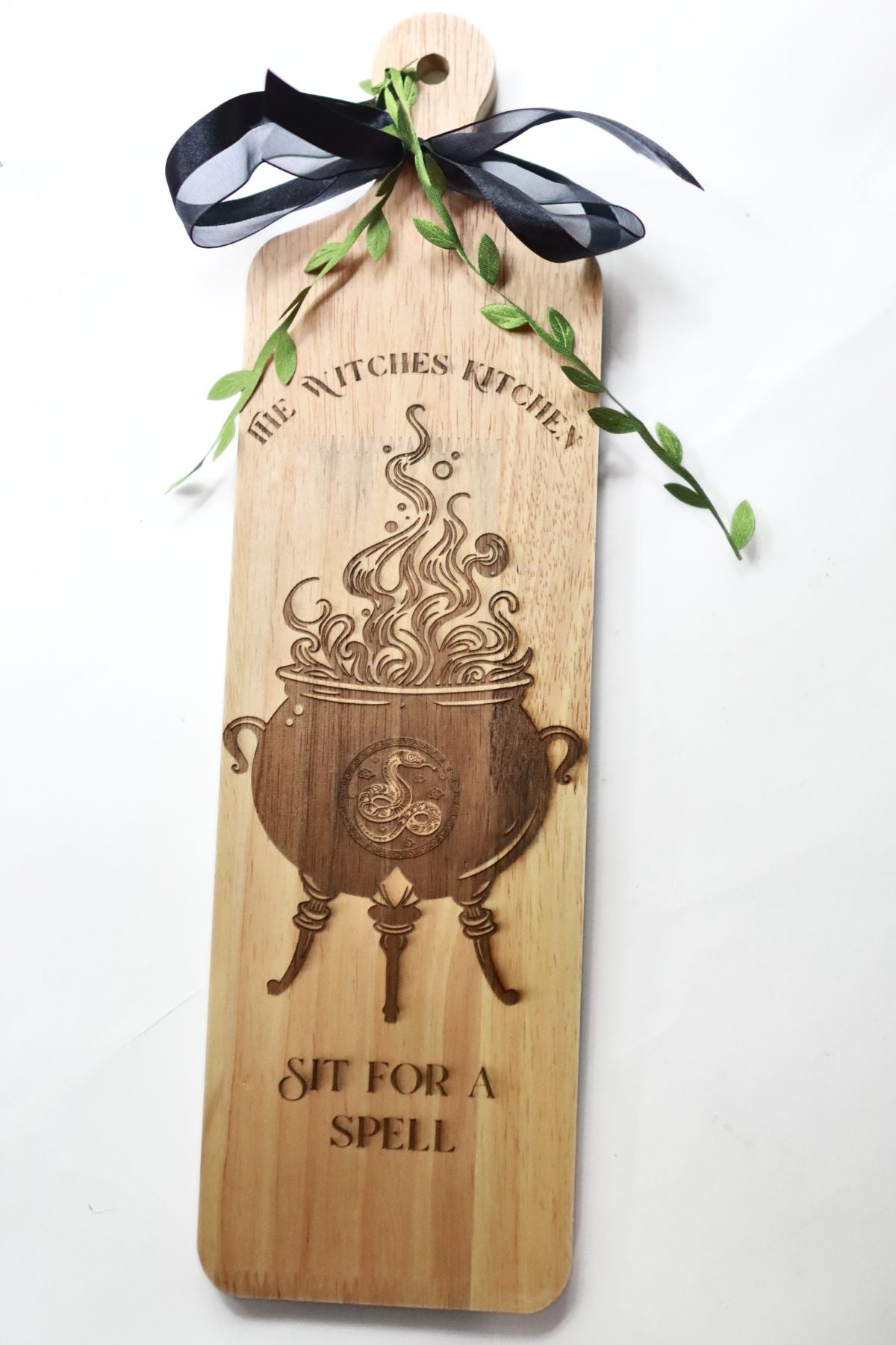 Sit For A Spell Cutting Board
