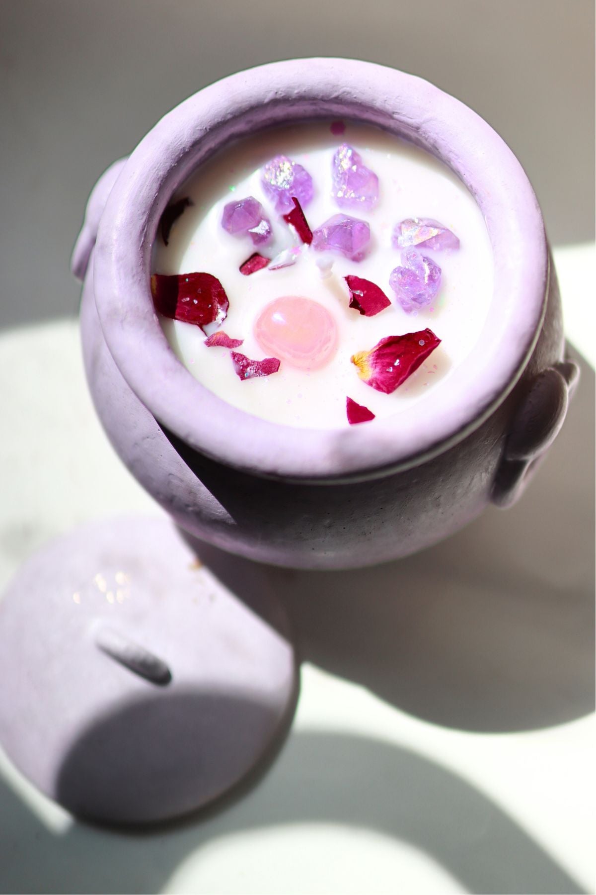 Lavender Cauldron Candle