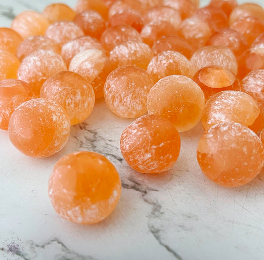 Orange Selenite
