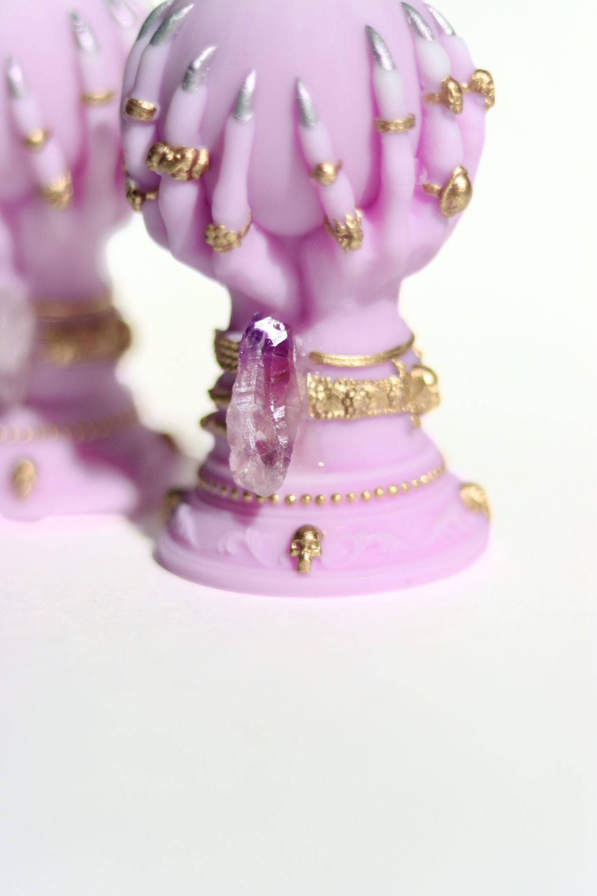 Amethyst Ritual Candle