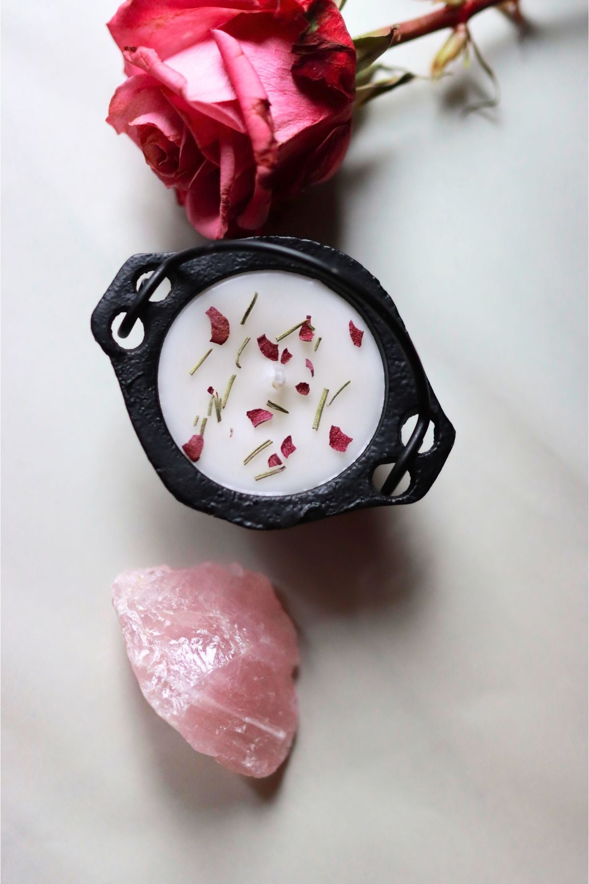 Rose + Rosemary Ritual Duo – 5th Coven Candle Co.