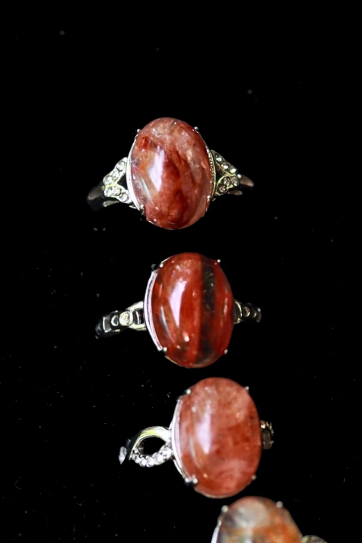 Fire Quartz Ring