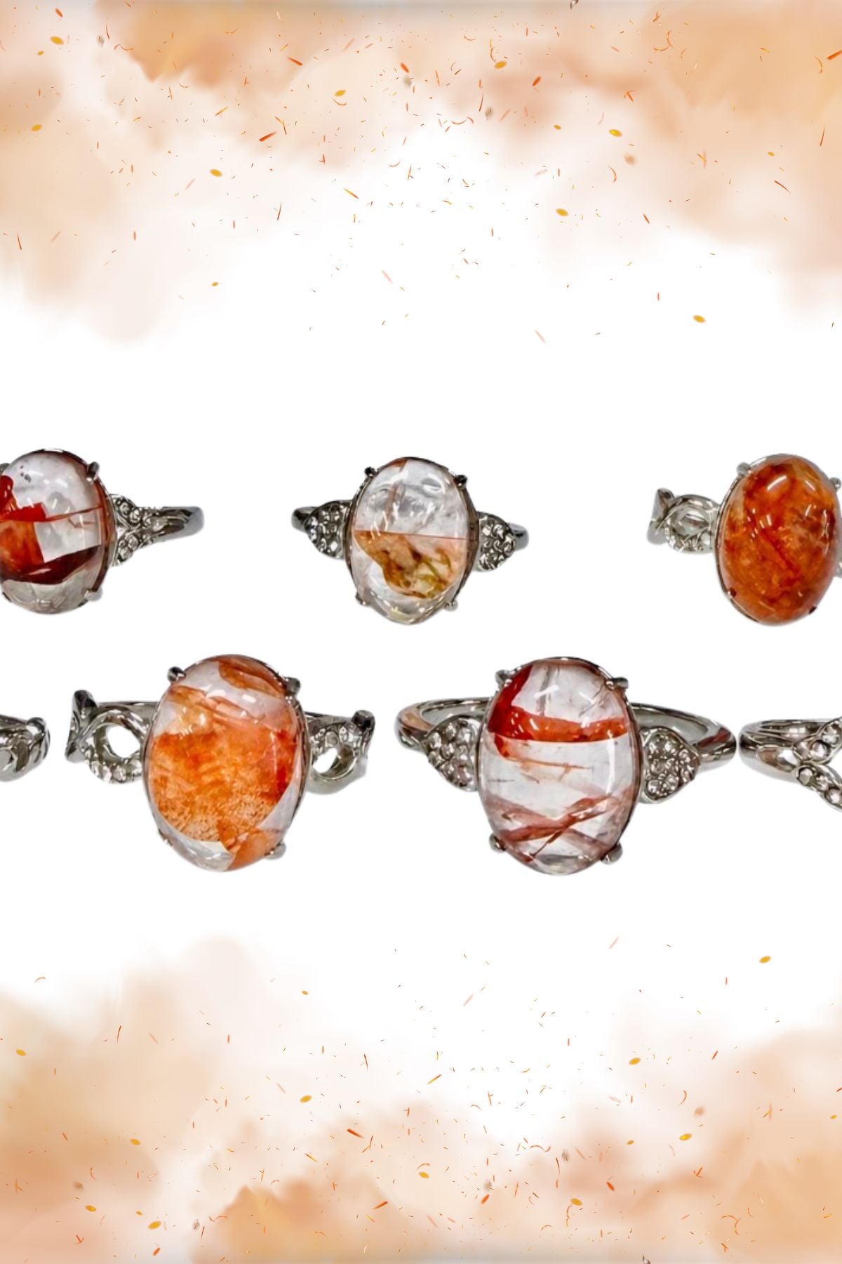 Fire Quartz Ring